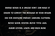 DAFASE ROSEH, a Blackletter Font by Viswal Studio (Thumbnail 3 of 5)