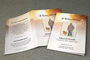 Funeral Program Template-V570, a Brochure Template by Template Shop (Thumbnail 1 of 4)