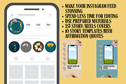 35 Instagram Story Templates Icons, a Social Media Template by MarkoPresets (Thumbnail 3 of 5)