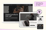 Wix Digital Products Template, a Wix Template by Template Twist Shop (Thumbnail 7 of 10)