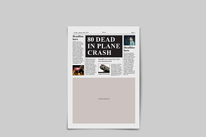 Tabloid Newspaper Template