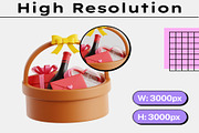 Valentine's Day 3D Icon Set, an Object Illustration by Lumina_ui_ux202 (Thumbnail 2 of 5)