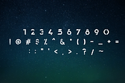 Ablestar - Retro Futuristic Typefont, a Sans Serif Font by Zakazis (Thumbnail 7 of 8)