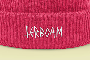 Realistic Beanie Hat Mockup 2