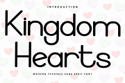 Kingdom Hearts, a Sans Serif Font by FreshTypeINK (Thumbnail 1 of 8)