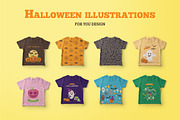 Halloween Ultimate Pack, a Decorative Illustration by Chuhastock (Thumbnail 10 of 22)
