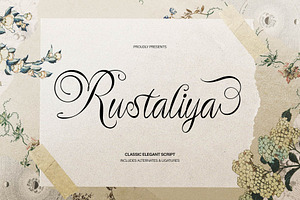 Rustaliya | Classic Elegant Script