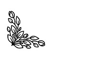 Floral Corner Ornament Vector Bundle, an Illustration by Designs_River (Thumbnail 27 of 51)