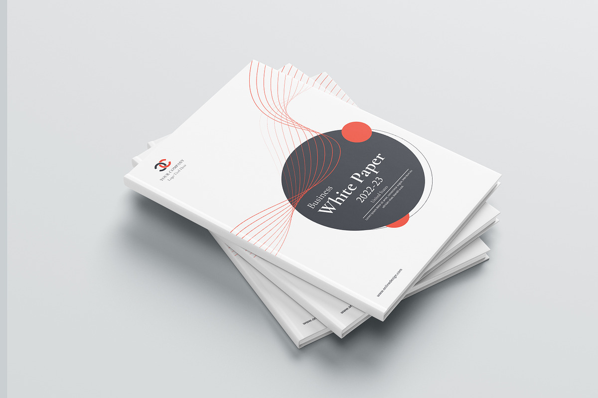 White Paper 16 pages, a Brochure Template by obayes (Photo 6 of 14)