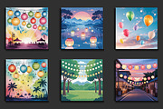 30 Summer Festival Background, a Background Graphic by protabsorkar11 (Thumbnail 4 of 4)