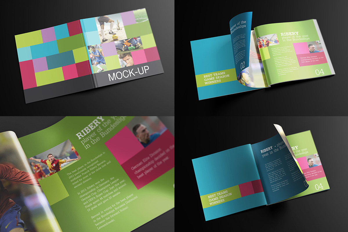 Magazine / Catalog Mock-up, a Print Template by ItemBridge (Photo 3 of 5)