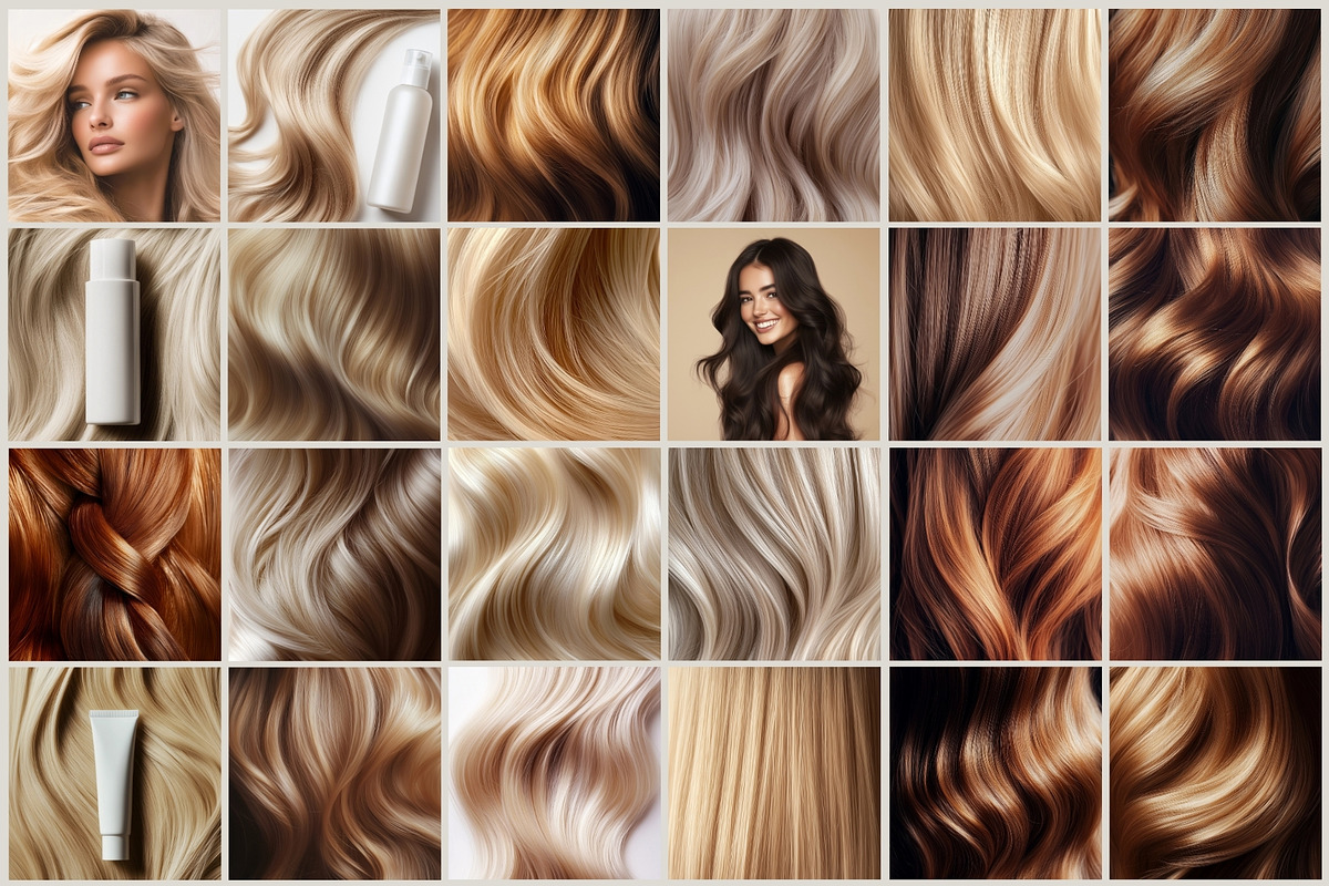 300 Hair Stock Images Bundle, a Beauty & Fashion Photo by Instprofi | Studio Estimo (Photo 3 of 14)