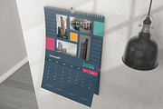 Wall Calendar 2024, a Print Template by Uiparvin (Thumbnail 2 of 2)