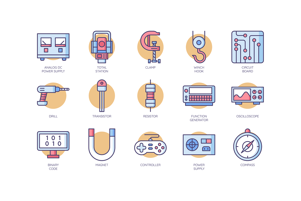 70 Engineering Icons, an Icon by Flat Icons (Photo 5 of 5)