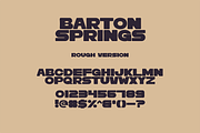 Barton Springs Hand Drawn Font, a Font by nickqtx (Thumbnail 3 of 4)