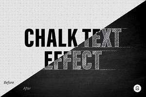 Chalk Text Effect