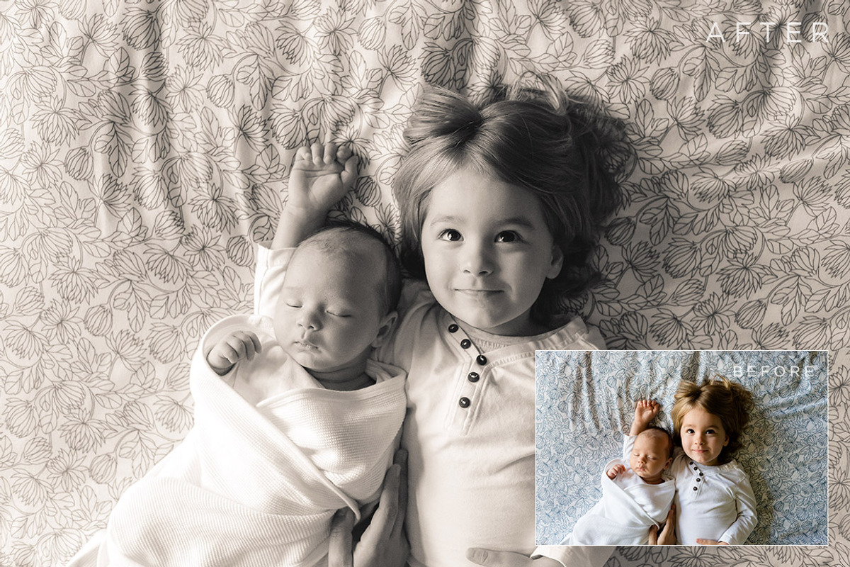 Monochromatic Lightroom Presets 1, a Preset Add-On by ShutterSweets (Photo 2 of 5)