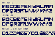 Science Existed - Futuristic Font, a Sans Serif Font by 177Studio (Thumbnail 7 of 8)
