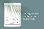 Blog Planner Canva Template, a Stationery Template by Studio Sugoi (Thumbnail 5 of 8)
