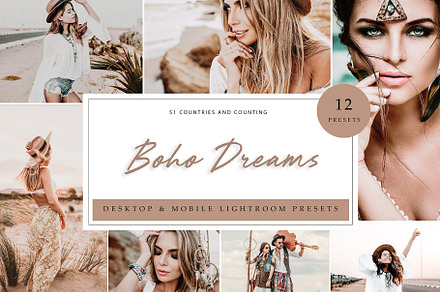 Lightroom Presets - Boho Dreams, a Preset Add-On by deeplabstudio7