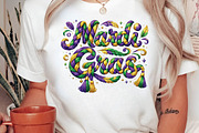 Faux Yarn Mardi Gras Png Louisiana P, an Illustration by DreamPrint404 (Thumbnail 2 of 6)
