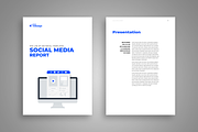 Social Media Report Template, a Brochure Template by StockInDesign (Thumbnail 2 of 11)