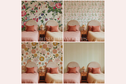 Bedroom Wallpaper Mockup Bundle, a Household Mockup by ItsFreakinMockups (Thumbnail 2 of 8)