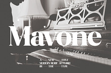 Mavone | Modern Serif Typeface
