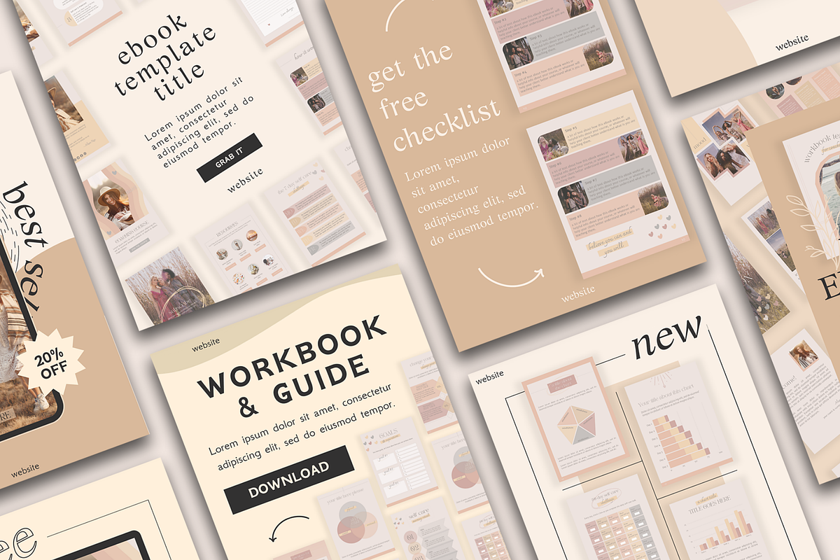 60 Pinterest Templates for Products, a Social Media Template by Made by Melody (Photo 11 of 12)