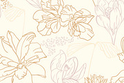 Set of floral covers, cards, frames, a Pattern Graphic by DeMih (Thumbnail 15 of 16)