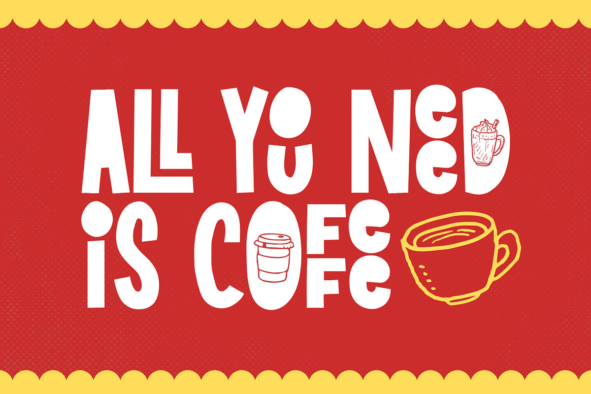 Donut Buffet - Unique Sans, a Sans Serif Font by ErgibiStudio (Photo 6 of 10)