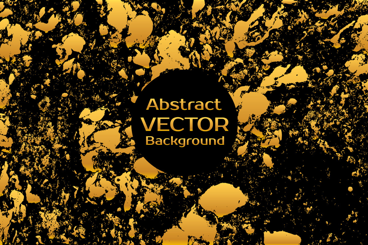 MARBLE GOLD ON BLACK Vector Textures, a Texture Graphic by ekaart (Photo 5 of 11)