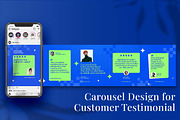Customer Testimonial Instagram carou, a Social Media Template by Attype (Thumbnail 4 of 5)