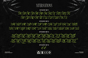 Thelly Black Typeface, a Blackletter Font by alit design (Thumbnail 6 of 17)