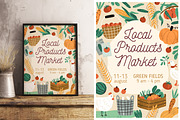 Farmers market and festival posters, a Person Illustration by Good Studio (Thumbnail 4 of 6)