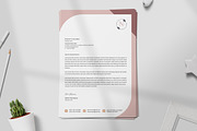Letterhead Template Word, a Stationery Template by ResumeDevisers (Thumbnail 2 of 7)
