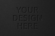 Cutout Black Paper Mockup, a Mockup by Design Squad (Thumbnail 4 of 4)
