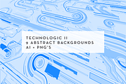 abstract technology backgrounds, a Technology Illustration by vekstok (Thumbnail 5 of 9)