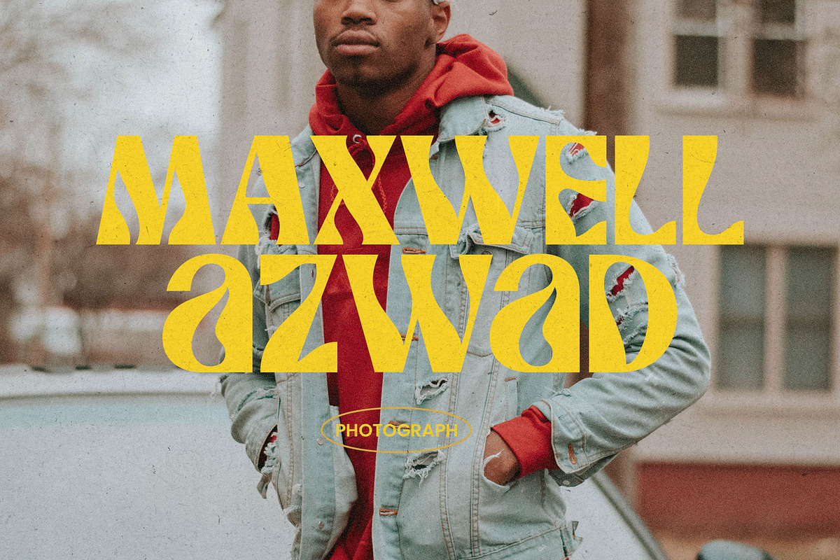 Sunwish Maverick - Experimental, a Sans Serif Font by Arterfak Project (Photo 8 of 11)
