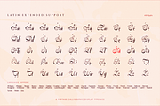 Stradivelle - Script Font, a Script Font by Lilithcollageart (Thumbnail 5 of 10)