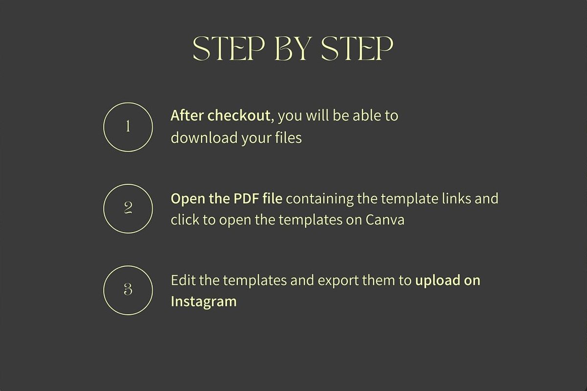 Business instagram canva template, a Templates & Theme by hk__dsgn (Photo 8 of 9)