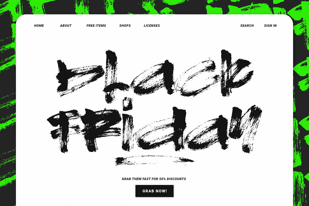 Drift | Experimental Brush Font, a Handwritten Font by Ardana Creative (Photo 5 of 13)