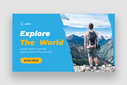 Travel Youtube Thumbnail Bundle, a Social Media Template by Shahjahangdb1 (Thumbnail 20 of 21)