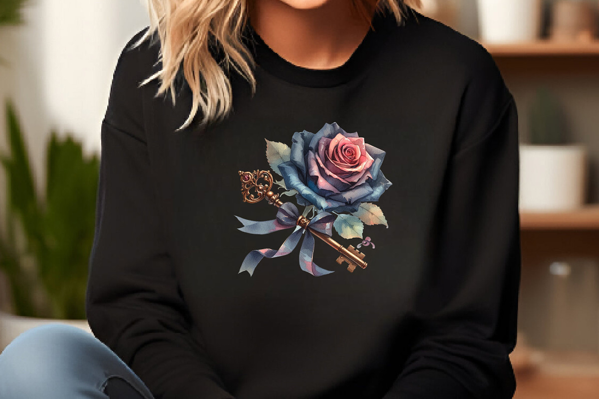 Gothic Roses Clipart, an Illustration by DreamCafeArt (Photo 5 of 7)