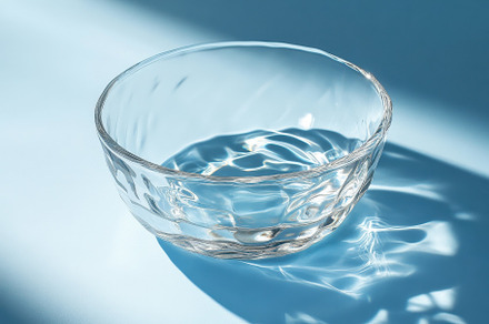 Clear glass bowl filled with water c, a Photo by Iftikhar Alam