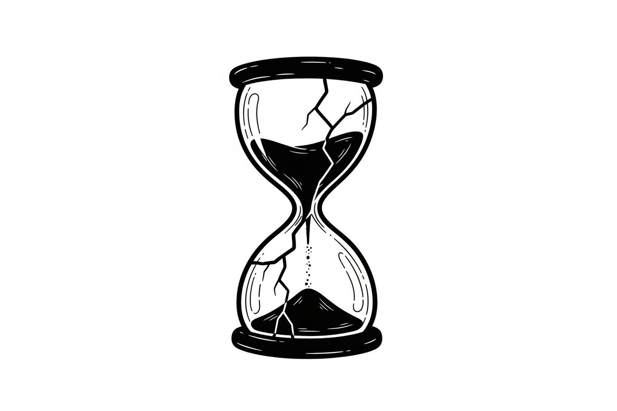 Vintage Hourglass Vector Bundle, an Illustration by Designs_River (Photo 28 of 51)