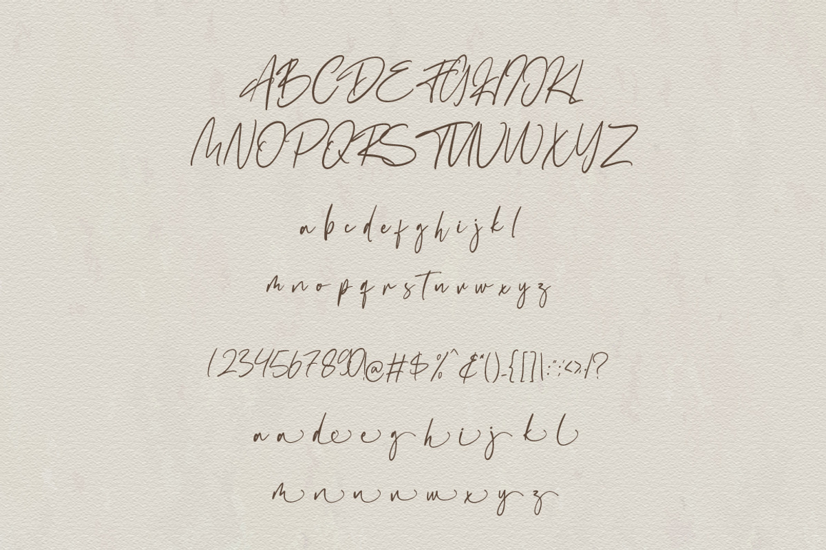 Adriatne - Modern Script Font, a Script Font by Vultype Co. (Photo 9 of 9)