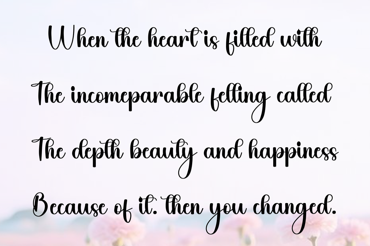 Springday, a Handwritten Font by InermediaSTUDIO (Photo 5 of 8)