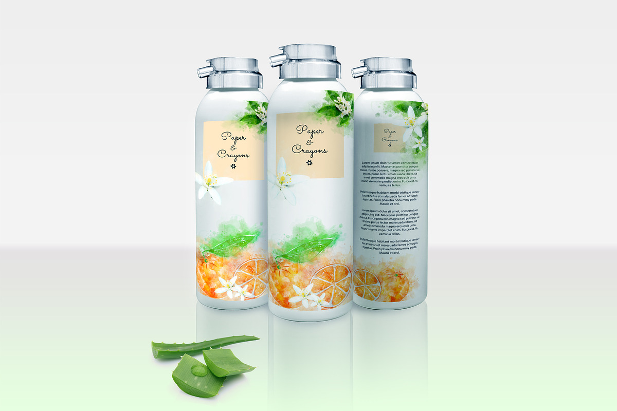 Mediterranean Summer Citrus Watercol, an Illustration by PaperAndCrayons (Photo 5 of 5)