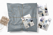 Dusty Blue Layers, a Decorative Illustration by rileyBgraphics (Thumbnail 5 of 6)